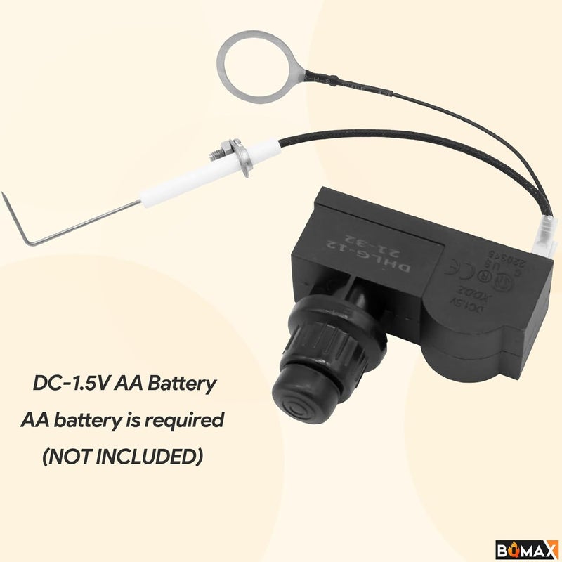 BQMAX Grill Igniter Kit for Blackstone 36 Inch Griddle, Electronic Battery Igniter Kit Grill Igniter Spark Plug Kit for 36 Inch Blackstone igniter Replacement - Image 5